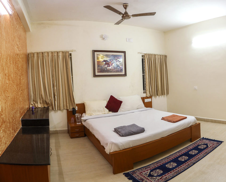 Ground Floor Two Double Rooms in Yercaud Resort